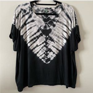 🔴 Good Luck Gem Boxy Tie Dye T-Shirt